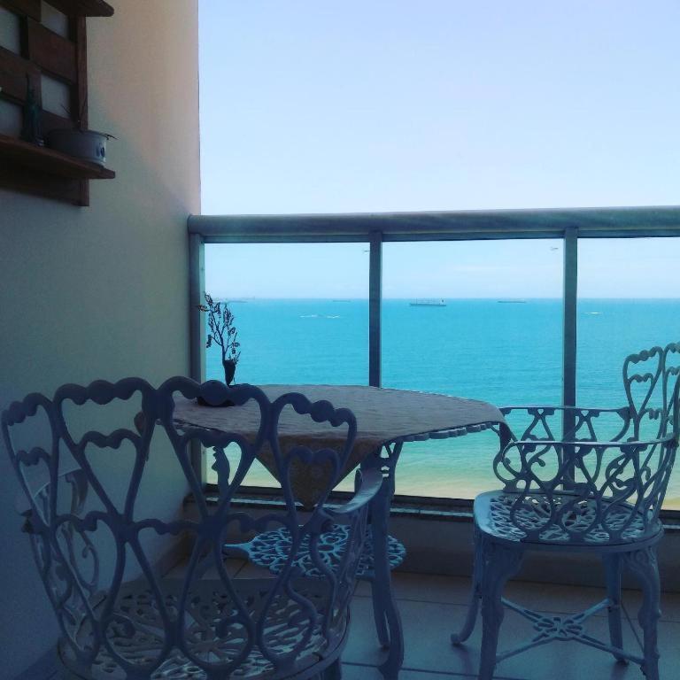 Flat Frente Mar Green Diamond Vila Velha  Dış mekan fotoğraf