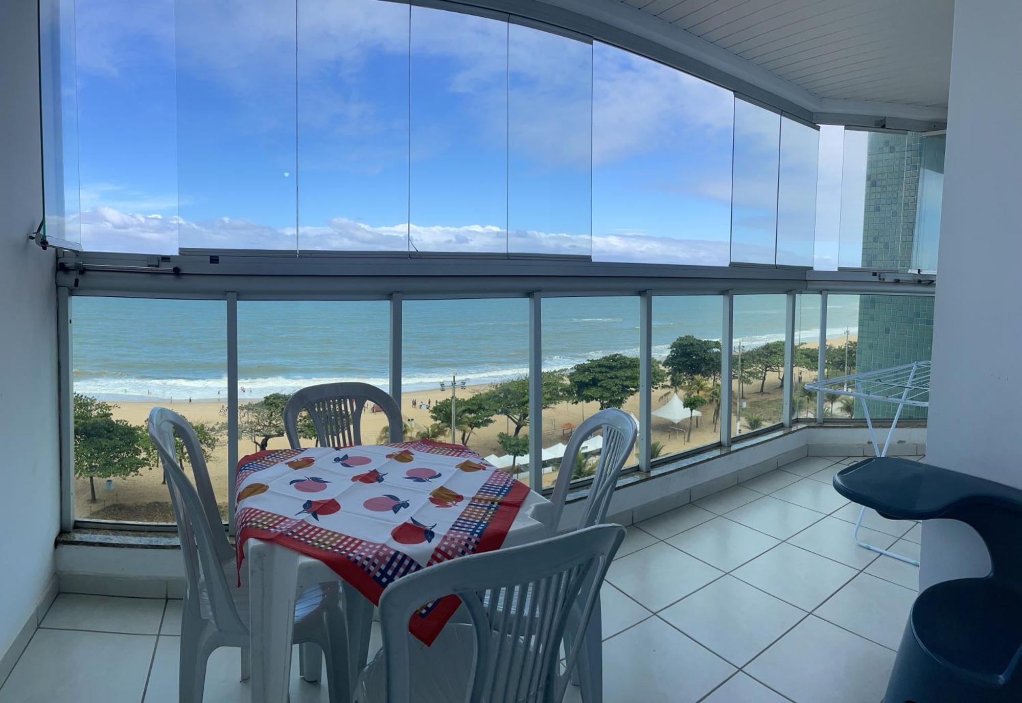 Flat Frente Mar Green Diamond Vila Velha  Dış mekan fotoğraf